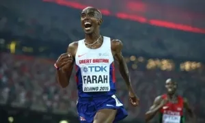 Huyền thoại điền kinh Mo Farah chạy nước rút bắt trộm Huyền thoại điền kinh Mo Farah chạy nước rút bắt trộm