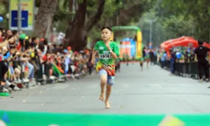 Runner nhí CLB điền kinh Yên Phong giành hai giải Kun Marathon Runner nhí CLB điền kinh Yên Phong giành hai giải Kun Marathon