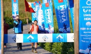 Hùng Hải vượt huyền thoại Nepal tại Vietnam Mountain Marathon Hùng Hải vượt huyền thoại Nepal tại Vietnam Mountain Marathon